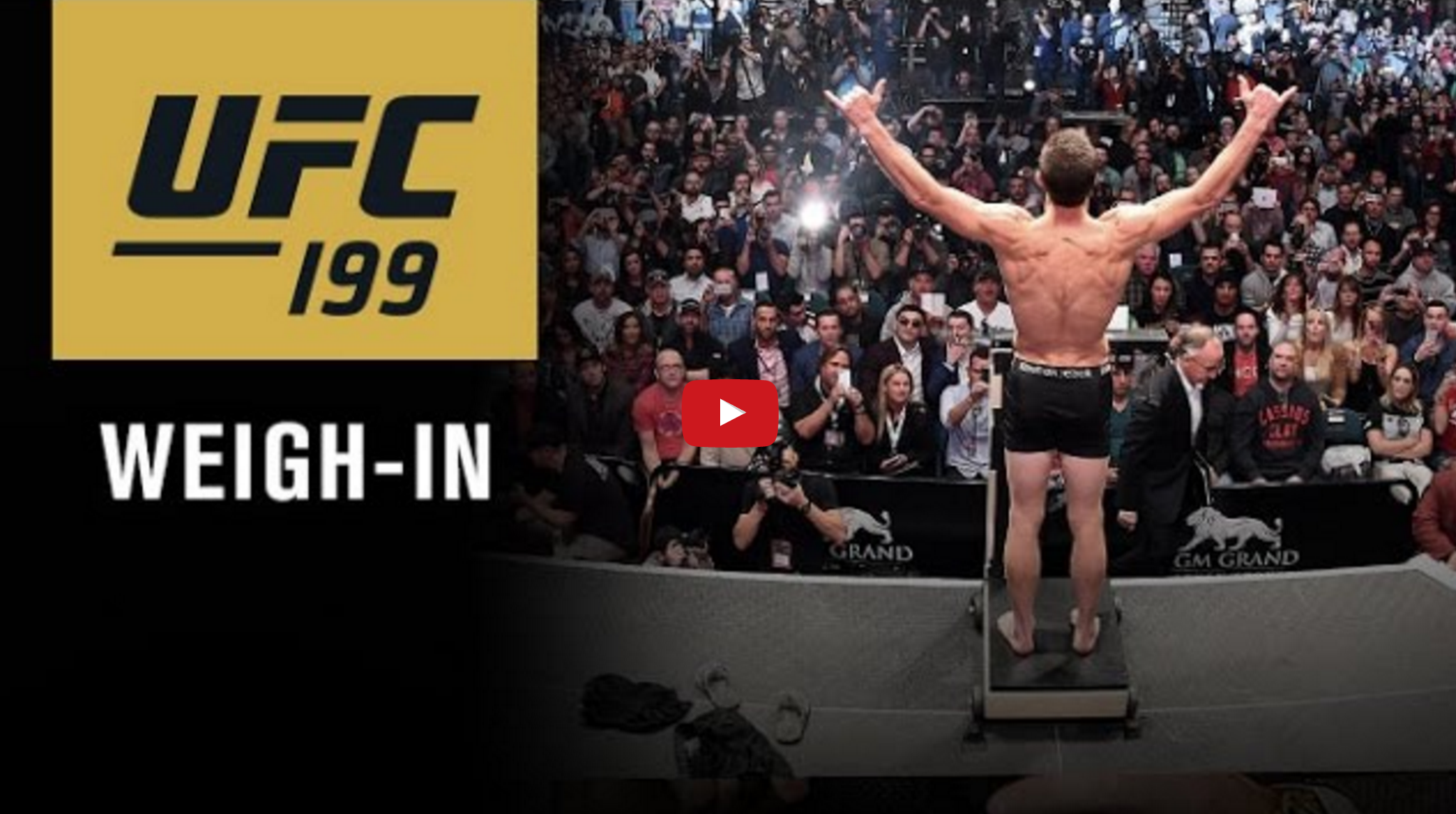 UFC 199: Weigh-ins - Live klokken 01:00