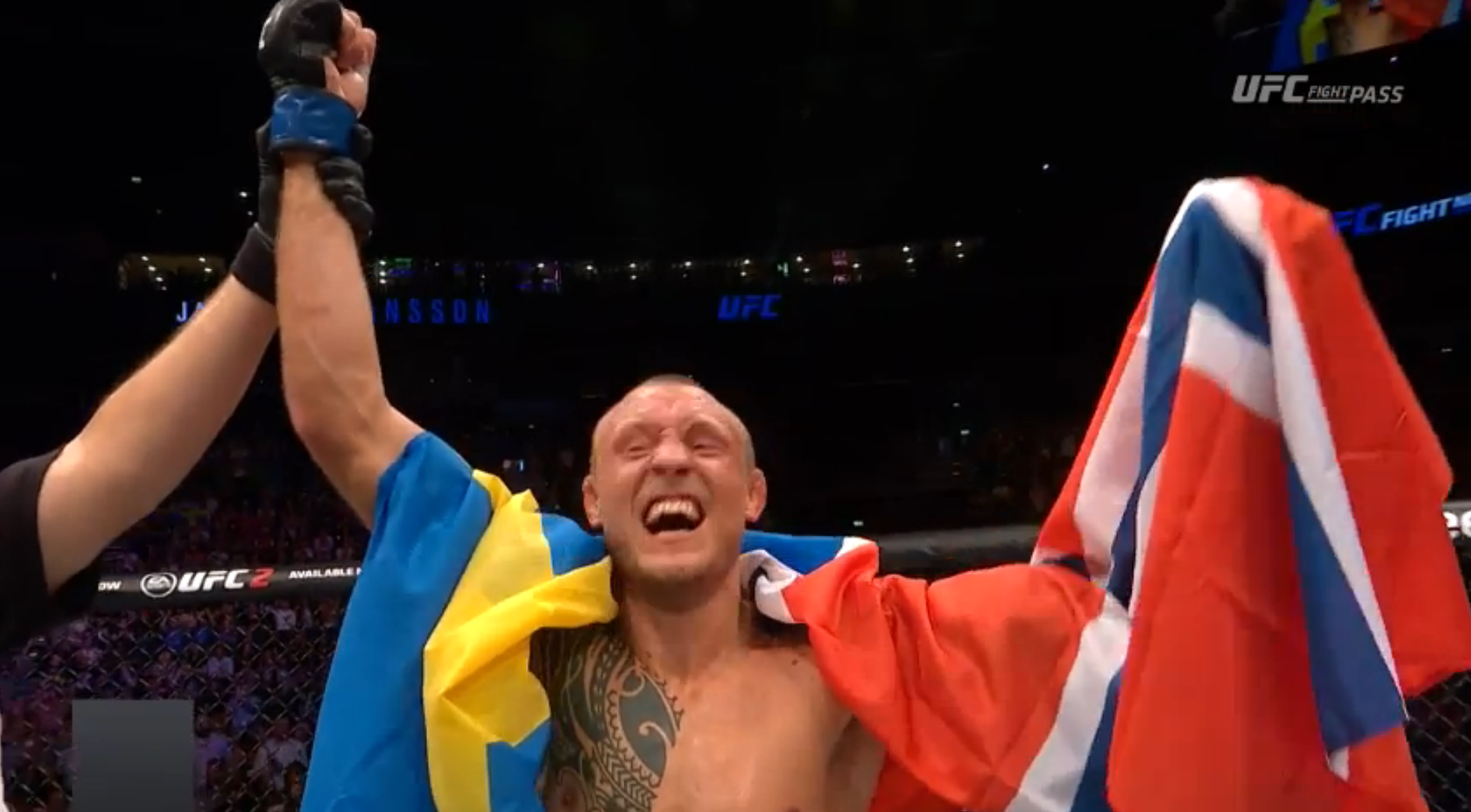 Suveren seier for Jack Hermansson i sin UFC-debut!