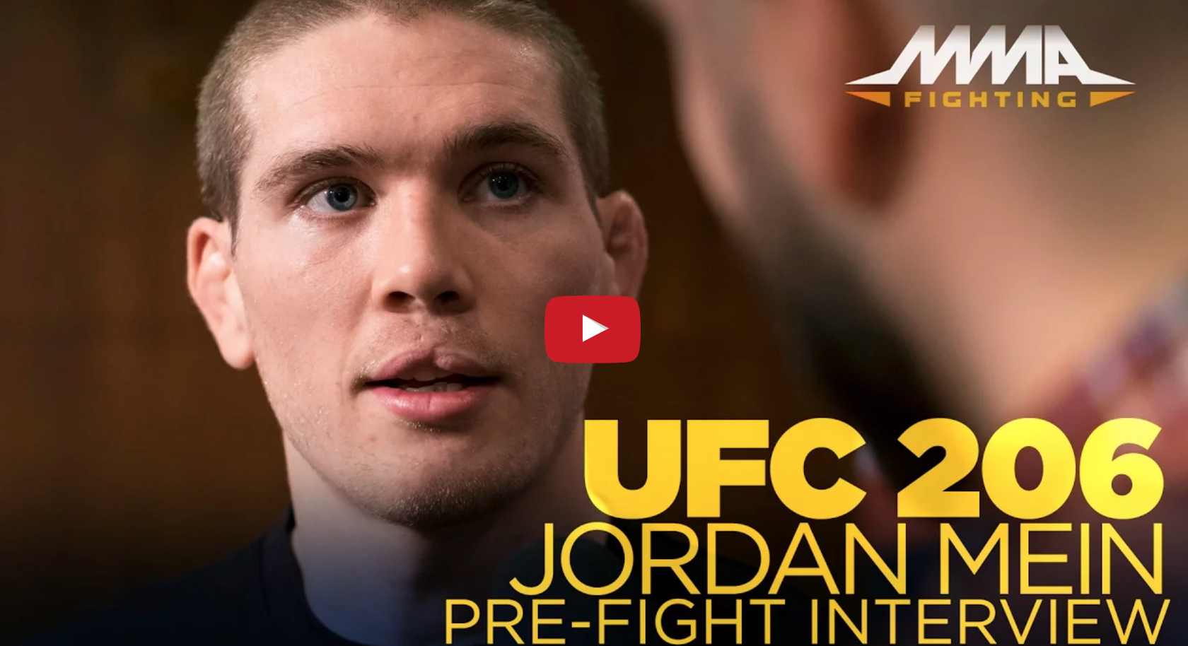 UFC 206: Jordan Mein Pre-fight Intervju