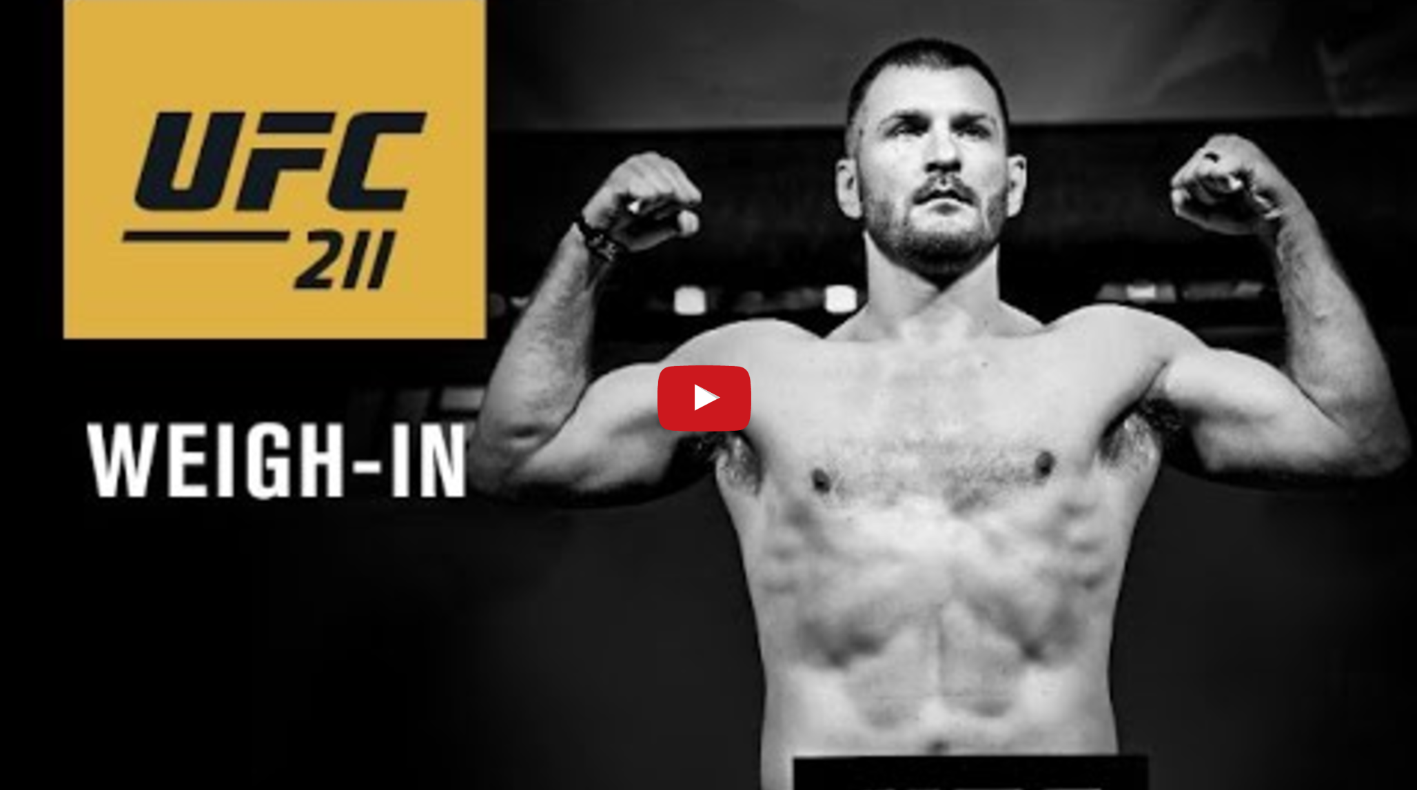 UFC 211 Weigh-ins