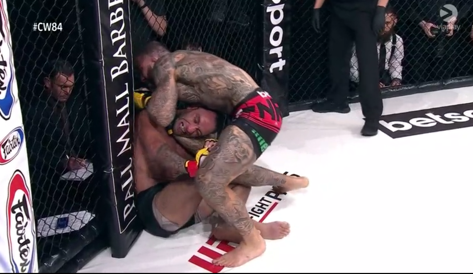 Nok en submission-seier for Bergh ved Cage Warriors