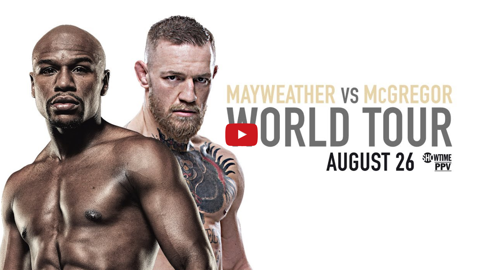 Mayweather / McGregor London Pressekonferanse 
