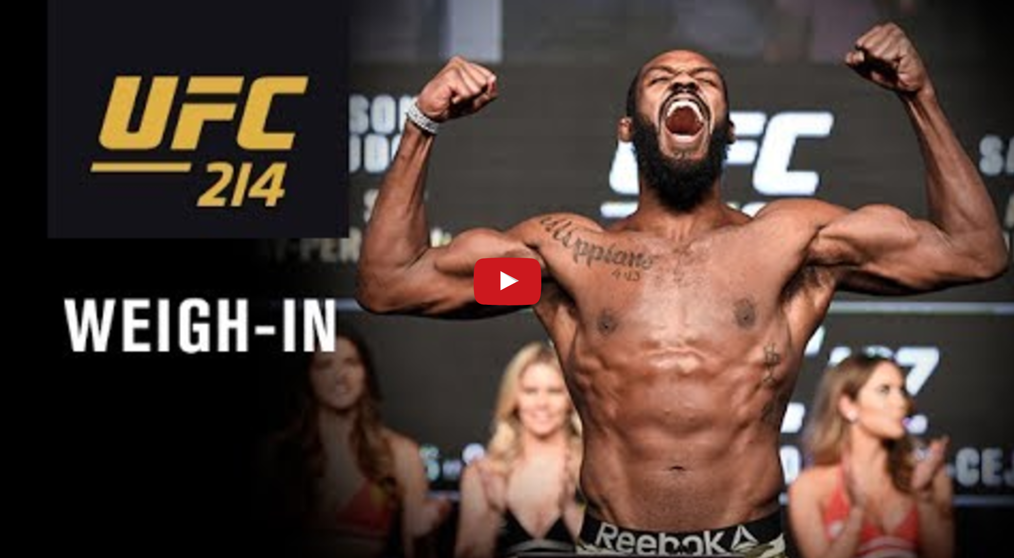 UFC 214 Weigh-ins