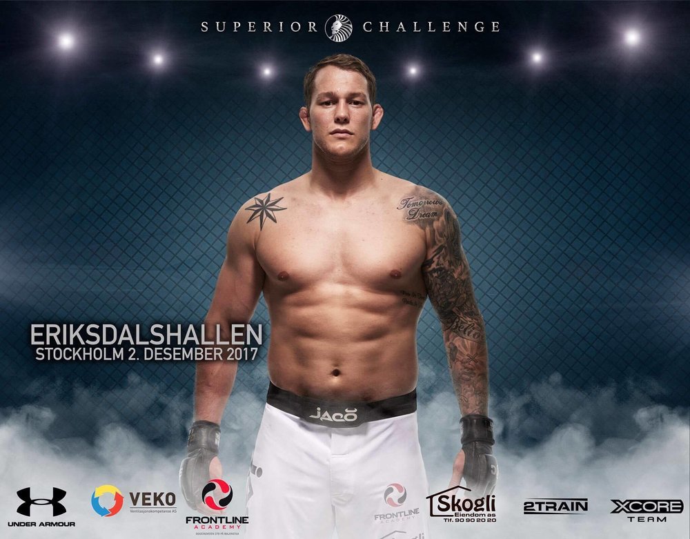 Marthin Hamlet Jeg Skal Dominere Mma Norway