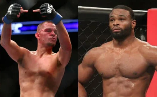 Møtes Tyron Woodley og Nate Diaz ved UFC 219?