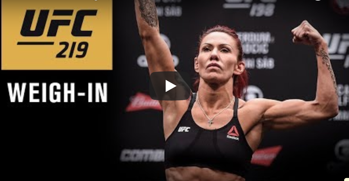 UFC 219 Weigh-ins