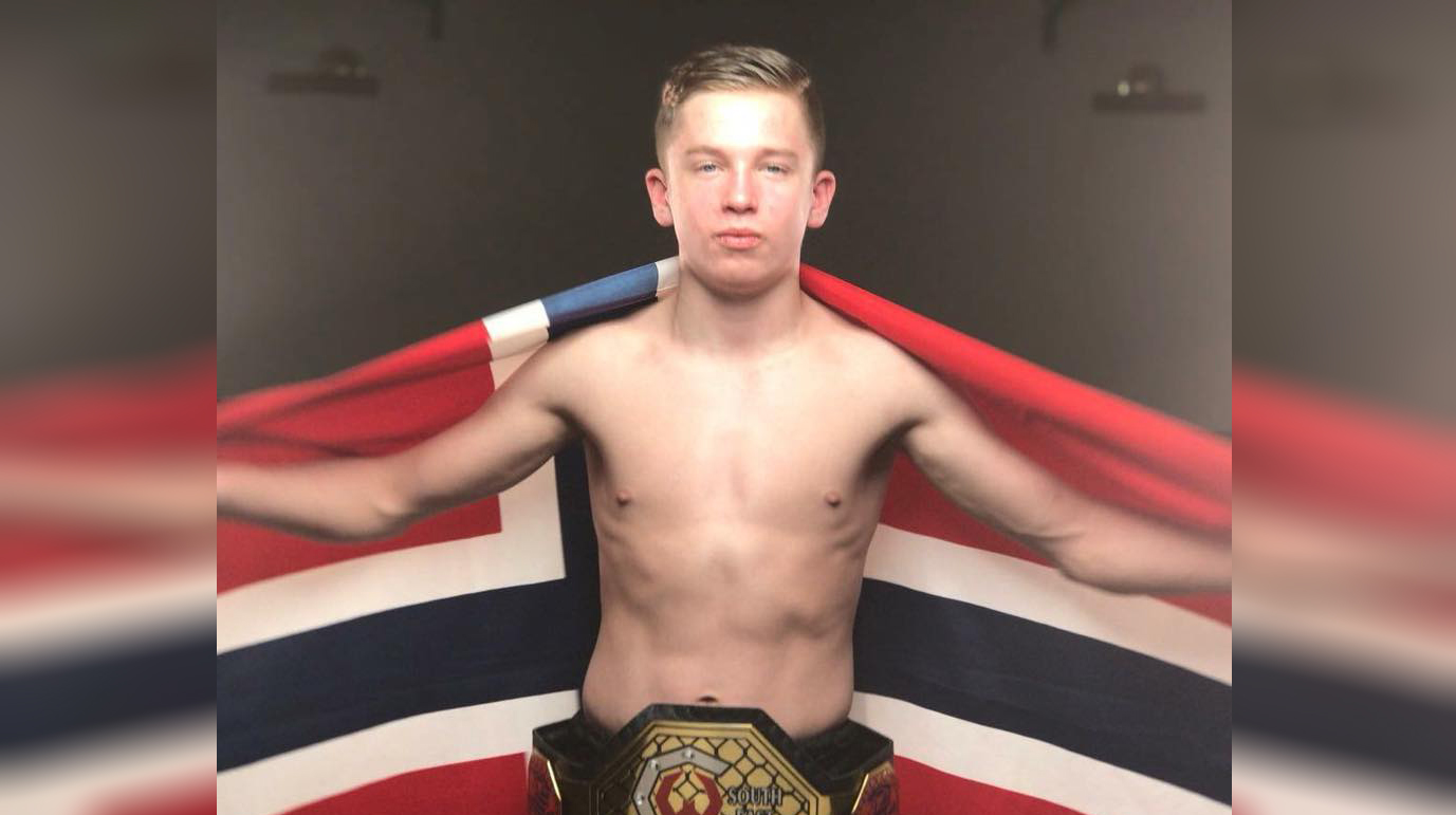 Jon Vetle Furuheim vant fluevektsbeltet for Cage Warriors