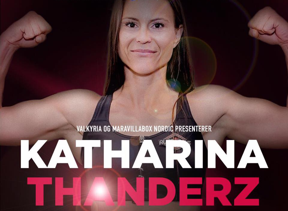 Katharina Thanderz: - Jeg har alltid vært fascinert av MMA
