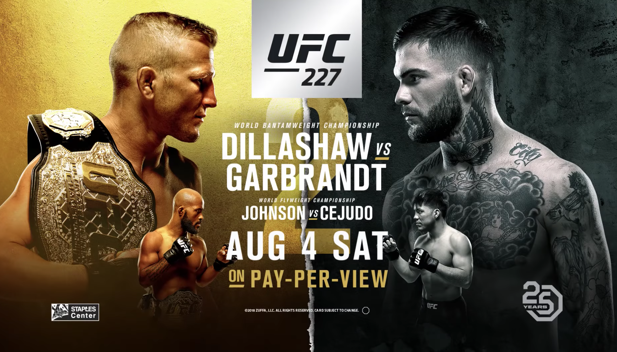 UFC 227 Countdown: Full Episode