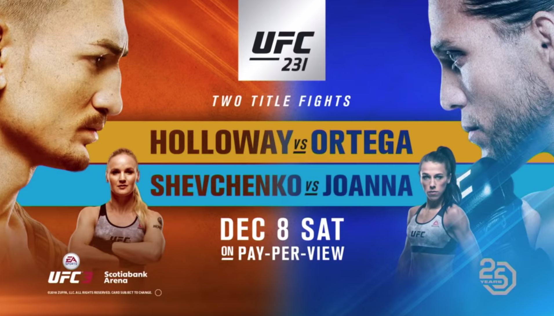 Countdown til UFC 231