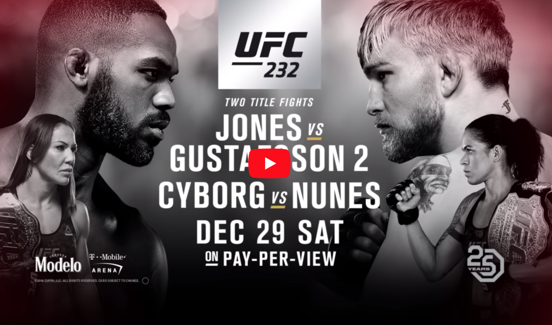 UFC 232: Pre-fight Pressekonferanse