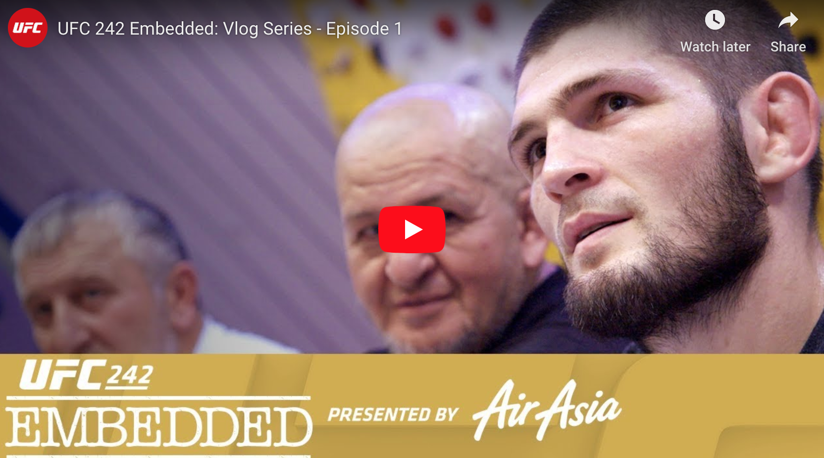 UFC 242 Embedded: Vlog Series - Episode 1