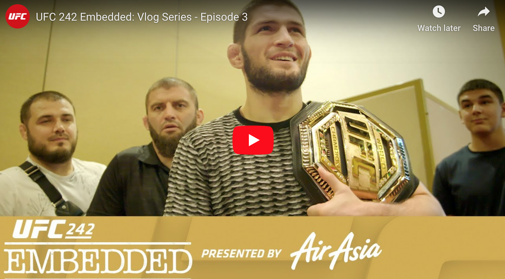 UFC 242 Embedded: Vlog Series - Episode 3