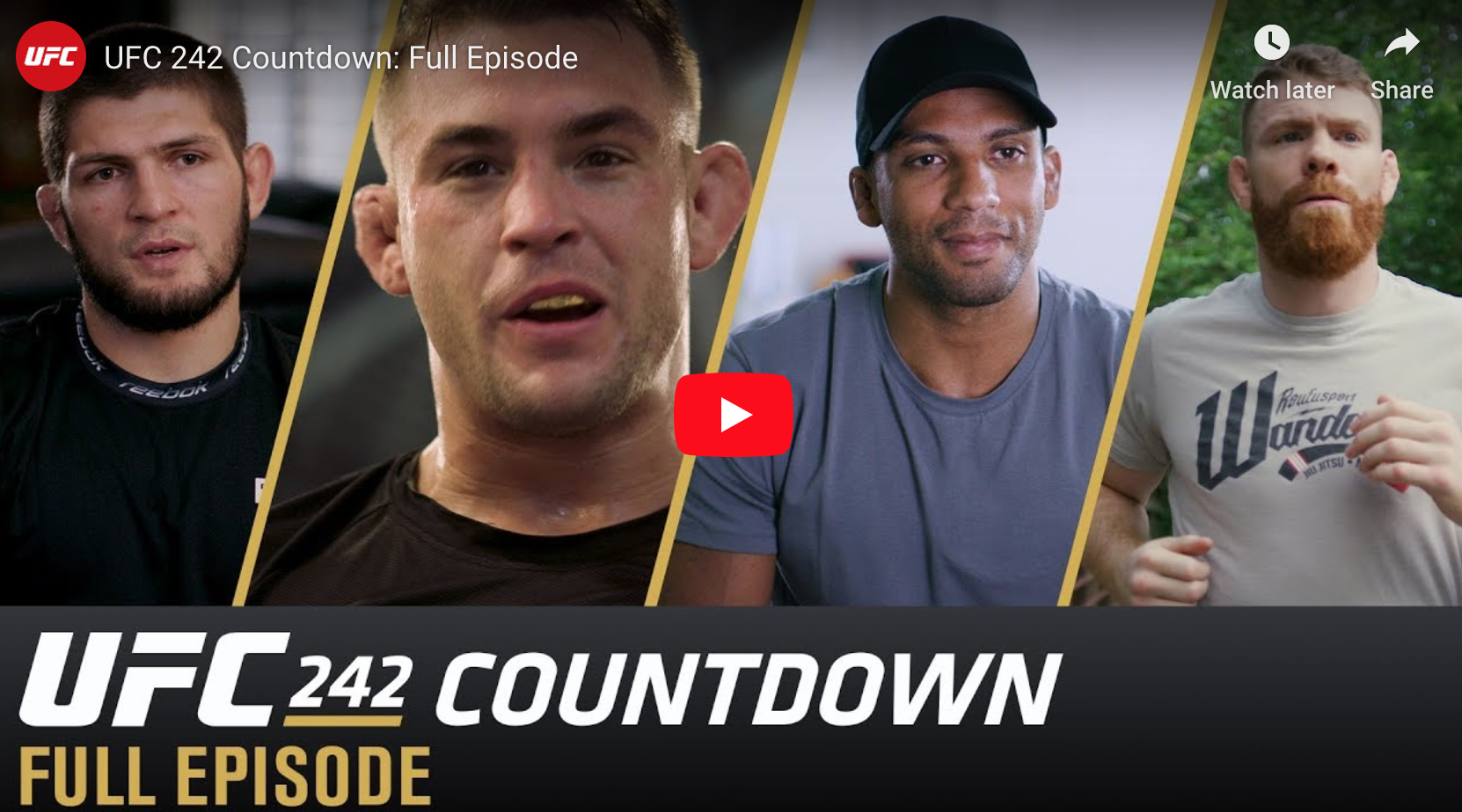 UFC 242 Countdown: Full Episode