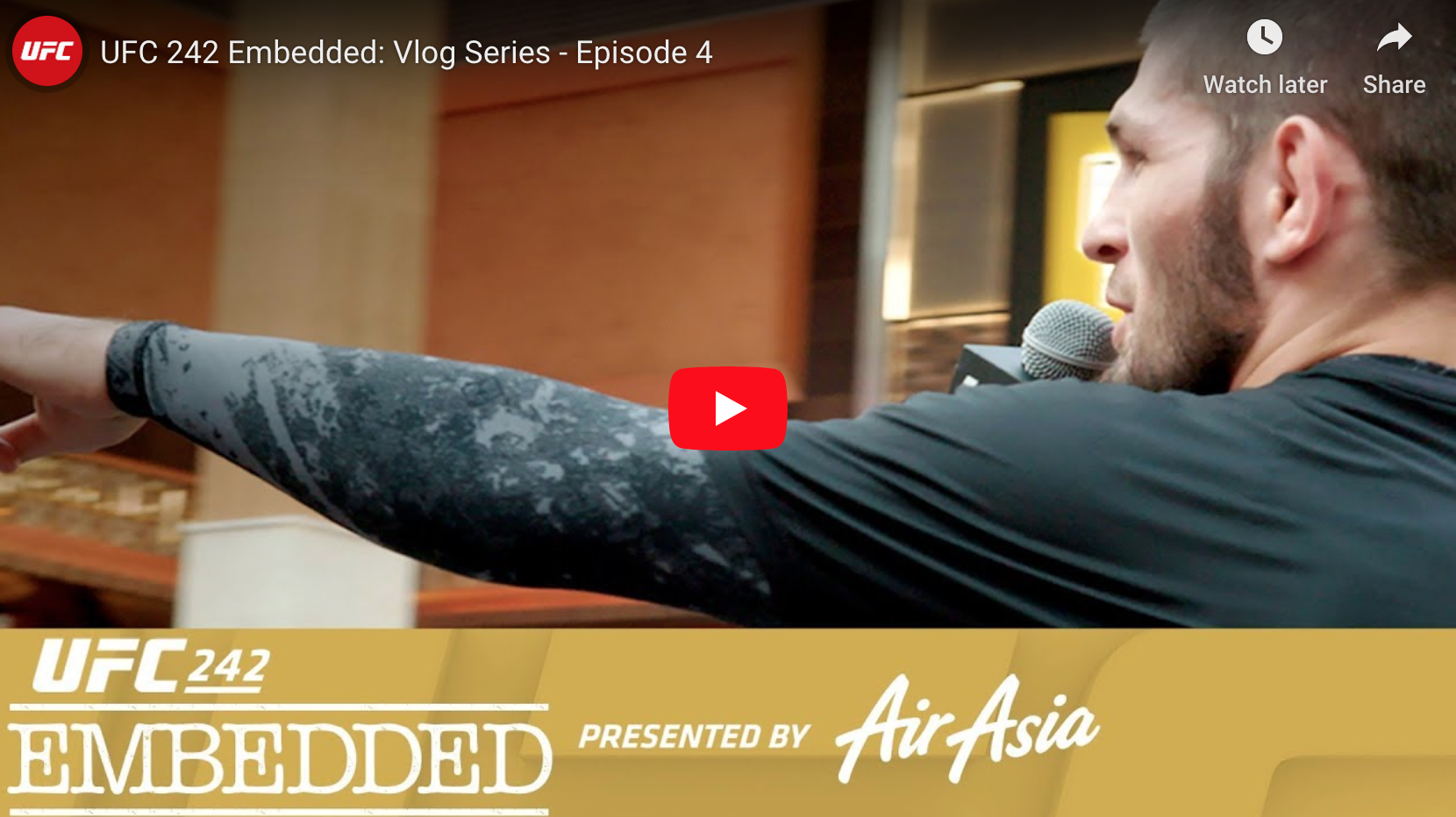 UFC 242 Embedded: Vlog Series - Episode 4