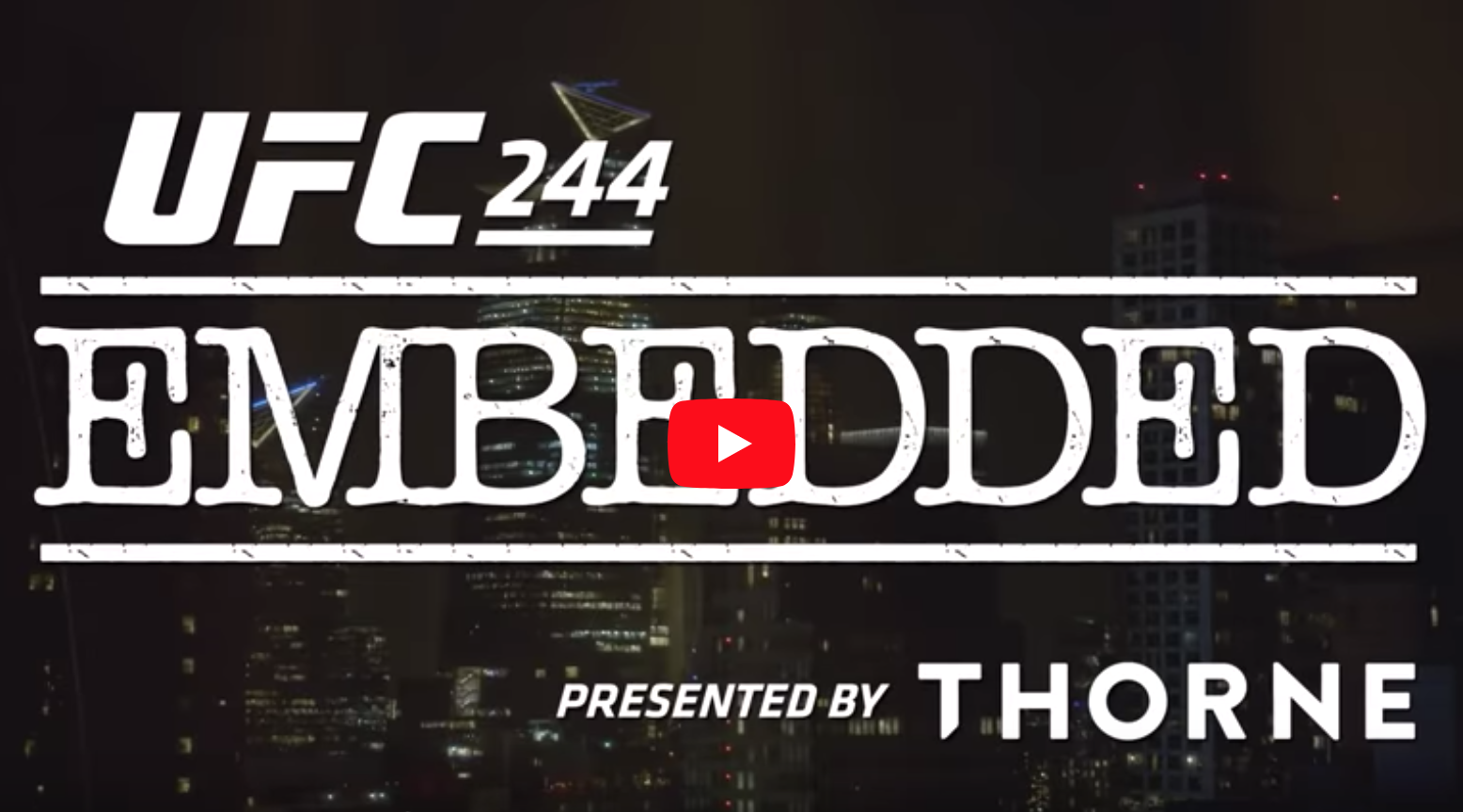 UFC 244 Embedded: Vlog Series - Episode 2