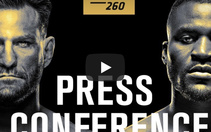 UFC 260 Pre-fight Presser