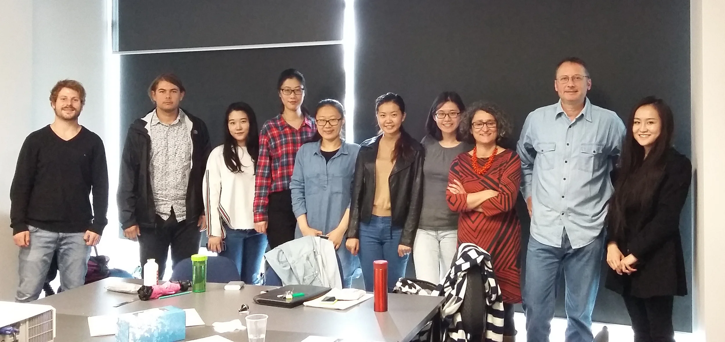 INSTRUCTORS Elisa Palazzo, Bruno Pelucca, Veronica Soebarto, Dr Margit Bruenner RESEARCHERS Dr Wan Nurul Mardiah Wan Mohd Rani, Arch Martin Larbi, Arch Armin Mehdipour LAB ASSISTANTS Joseph Chapman, Margaret Hine MASTER STUDENTS Turner Akea Ashley, Ayuni Binti Azmi, Joseph Chapman, Qiao Chen, Zhanglei Chen, Han Cheng, Yu Chengzhi, Xinyu Ding, Wenshi Dong, Yu Fu, Lun Hai, Yap Bing Hao, Scott Heywood, Margaret Hine, Yiling Jiang, Wu Jiashi, Yu Jiwen, Jackson Kessling, Yu Lei, Jingchang Li, Yutong Li, Shan Liang, Kewen Liu, Shiyang Liu, Ma Luo, Chen Luxuan, Ke Ma, Xu Min, Elliot Mortimer, Chen Peng, Buyi Qiu, Saif Juma Saif Al-Rawahi, Wan Amirul Izat Bin Wan Mohamed Razali, Zeng Shi, Cheng Shuaijun, Qifeng Song, Mirna Sousa Linhares, Shuxuan Tan, Huang Xingping, Xu Yangshuo, Han Yubin, Junhua Yu, Yuan Yuning, He Yunzhe, Jingwen Zhang, Jie Zhao