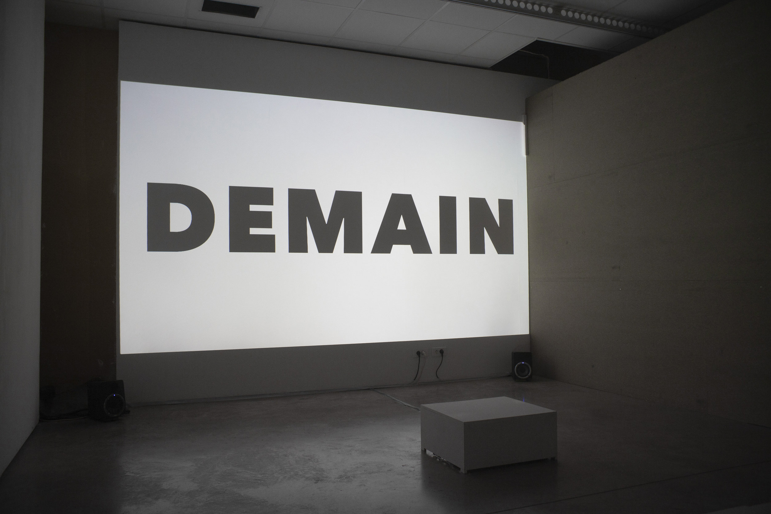 La conquête de l'espace. Projection, sound composition (3'12''). Variable dimensions. Espace Van Gogh, Arles, 2018