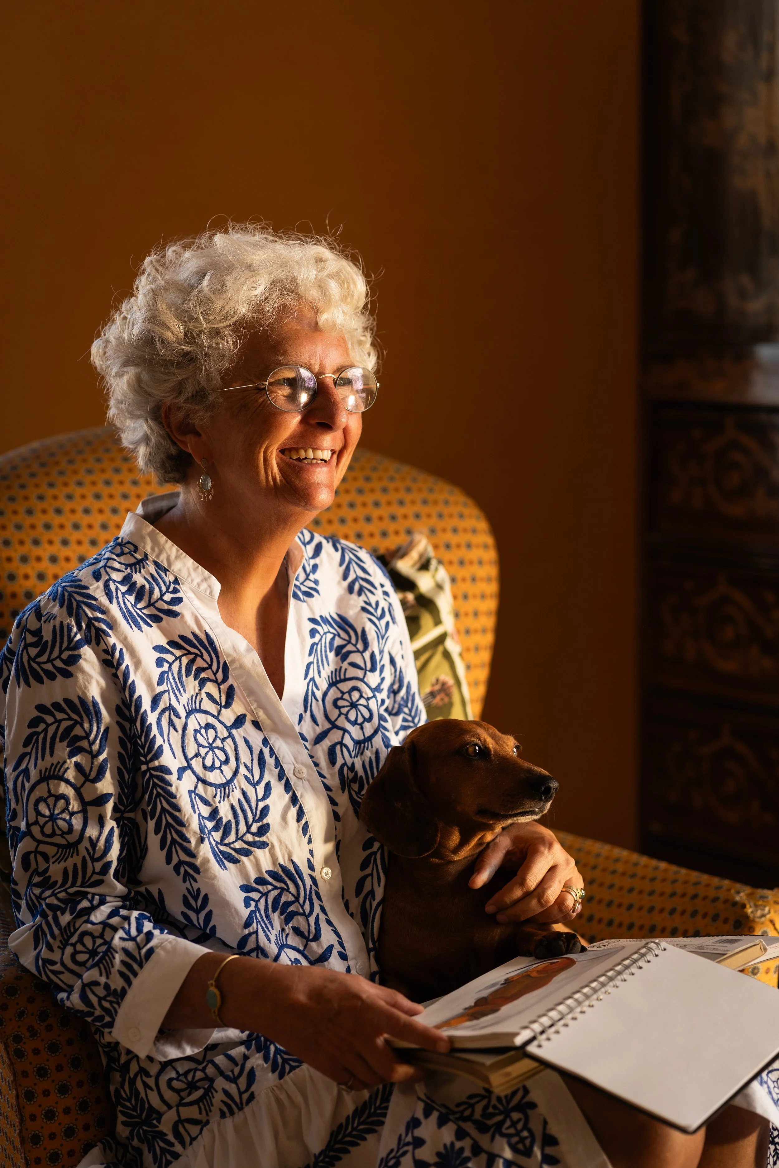 Fabrizia Lanza home portrait