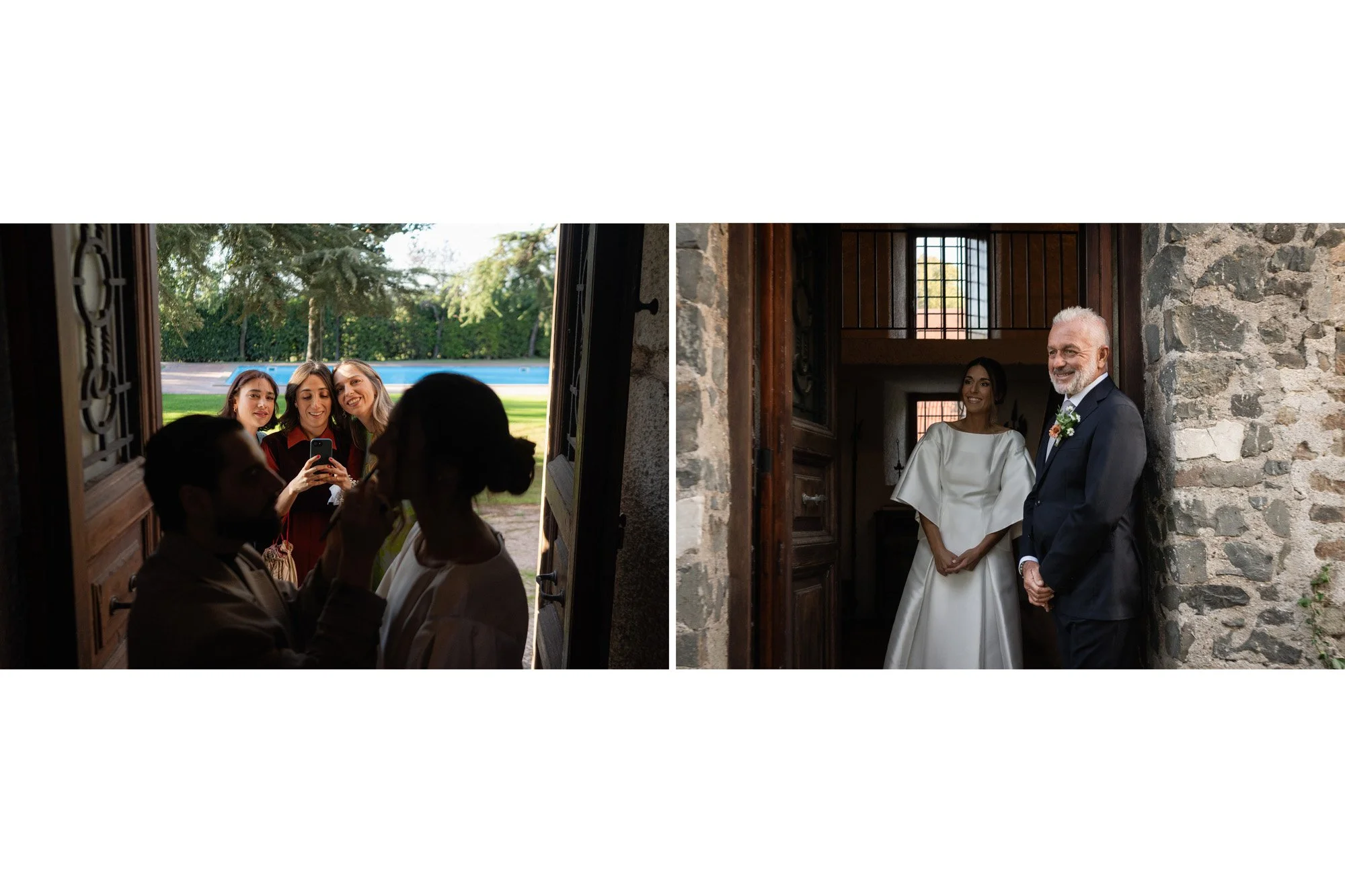 Rome documentary wedding photography