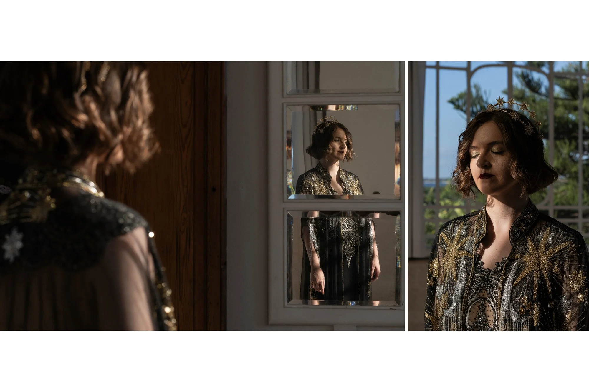 bride portrait at Villa Favorita Marsala