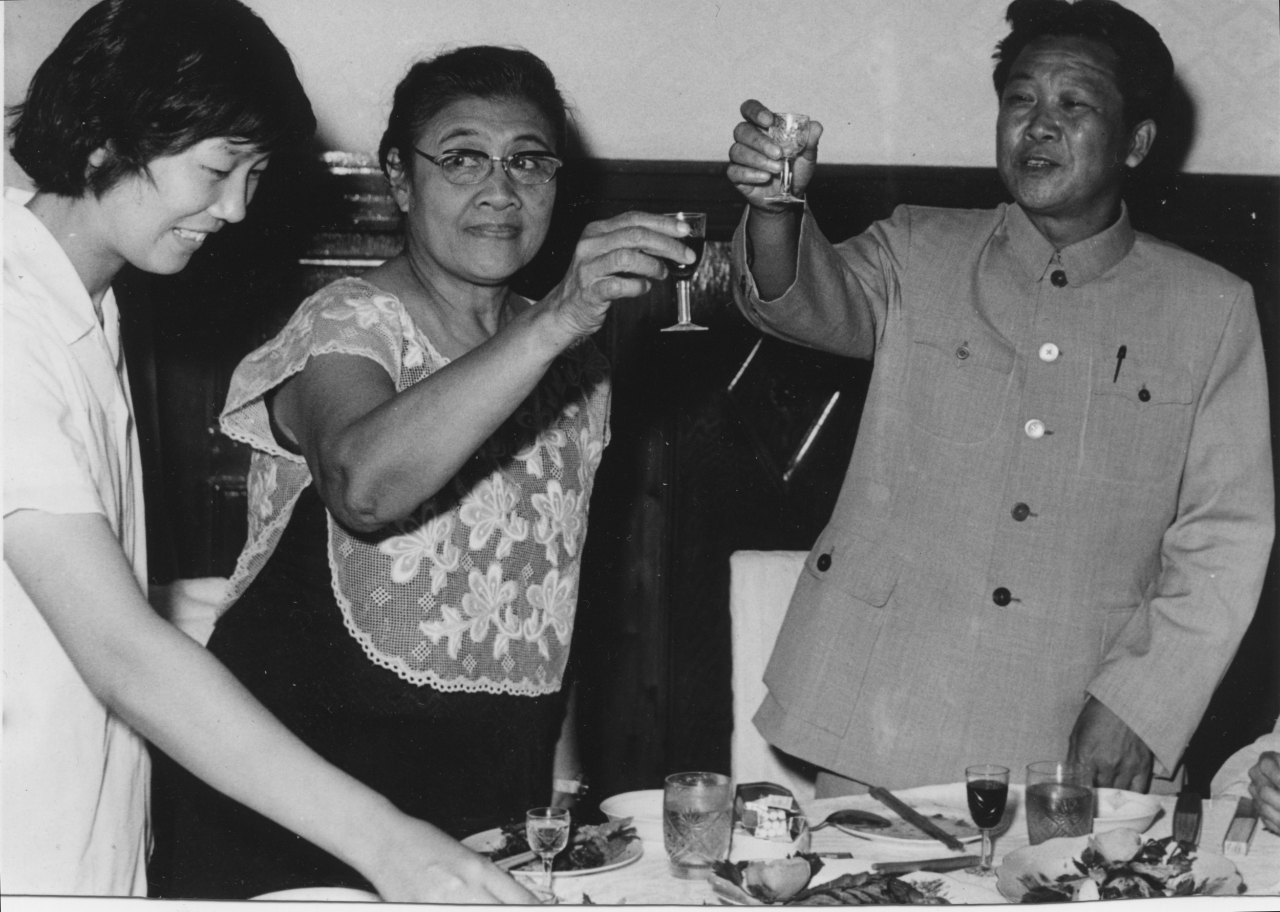 1980 Banquet tendered by the Minister of Culture, %22A Toast%22 is a %22must%22 in all Chinese Reception.jpeg