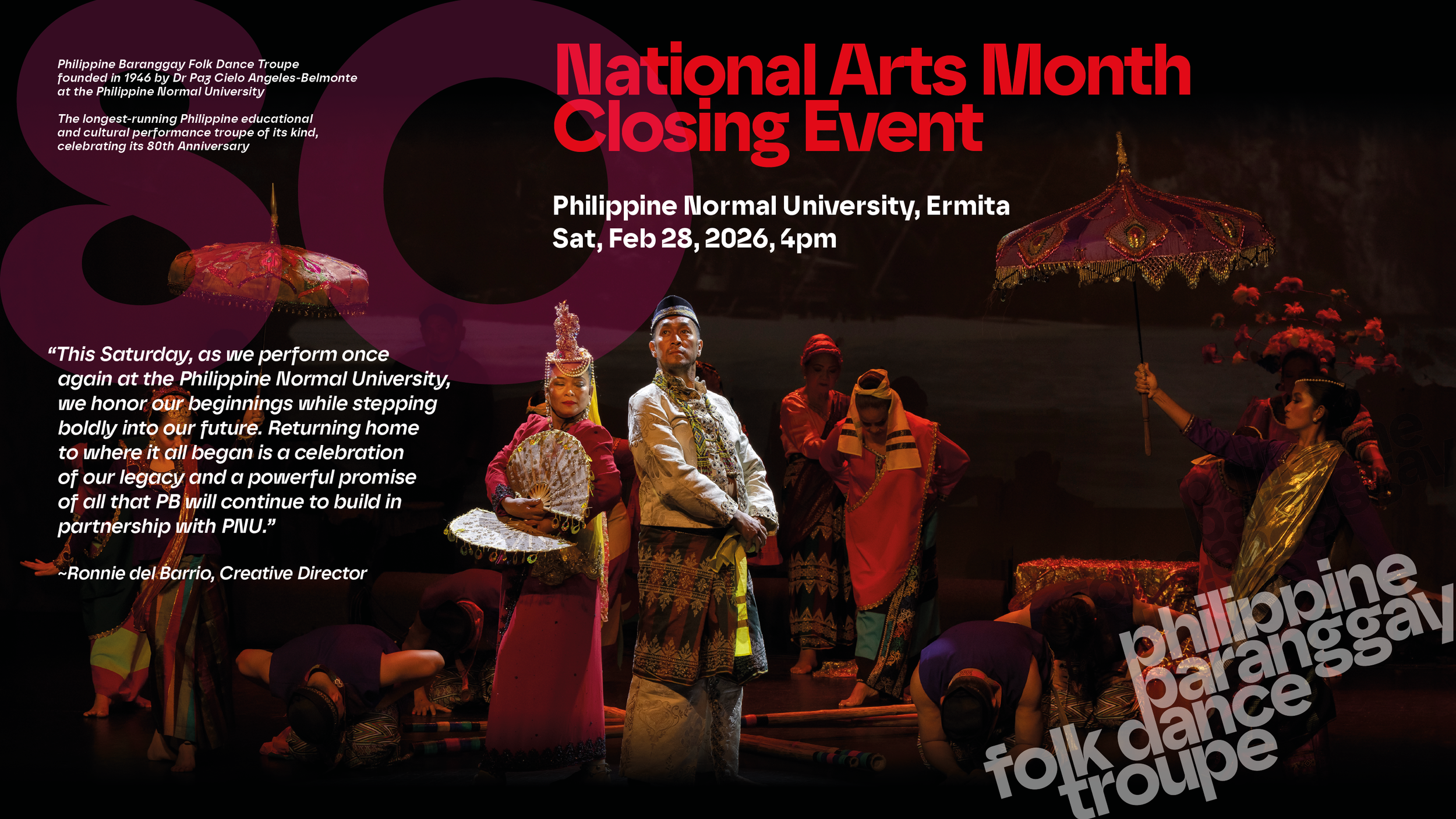 National Arts Month Closing Event