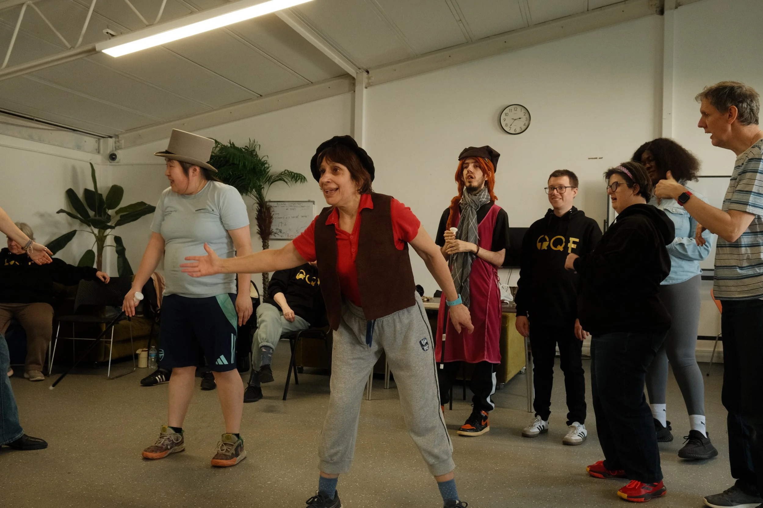 Rehearsal for Oliver
