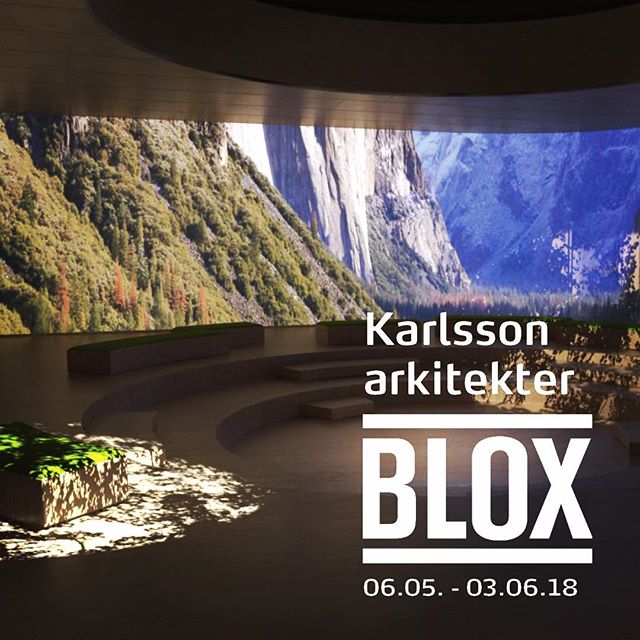 KARLSSON ARCHITECTS @ BLOX! Go and see the exhibition at the Trappegalleriet @bloxkbh, where we are represented with 2 projects - &ldquo;demensx&rdquo; and &ldquo;The Universe of Senses&rdquo;. We have also set VR glasses up - don&rsquo;t miss out th