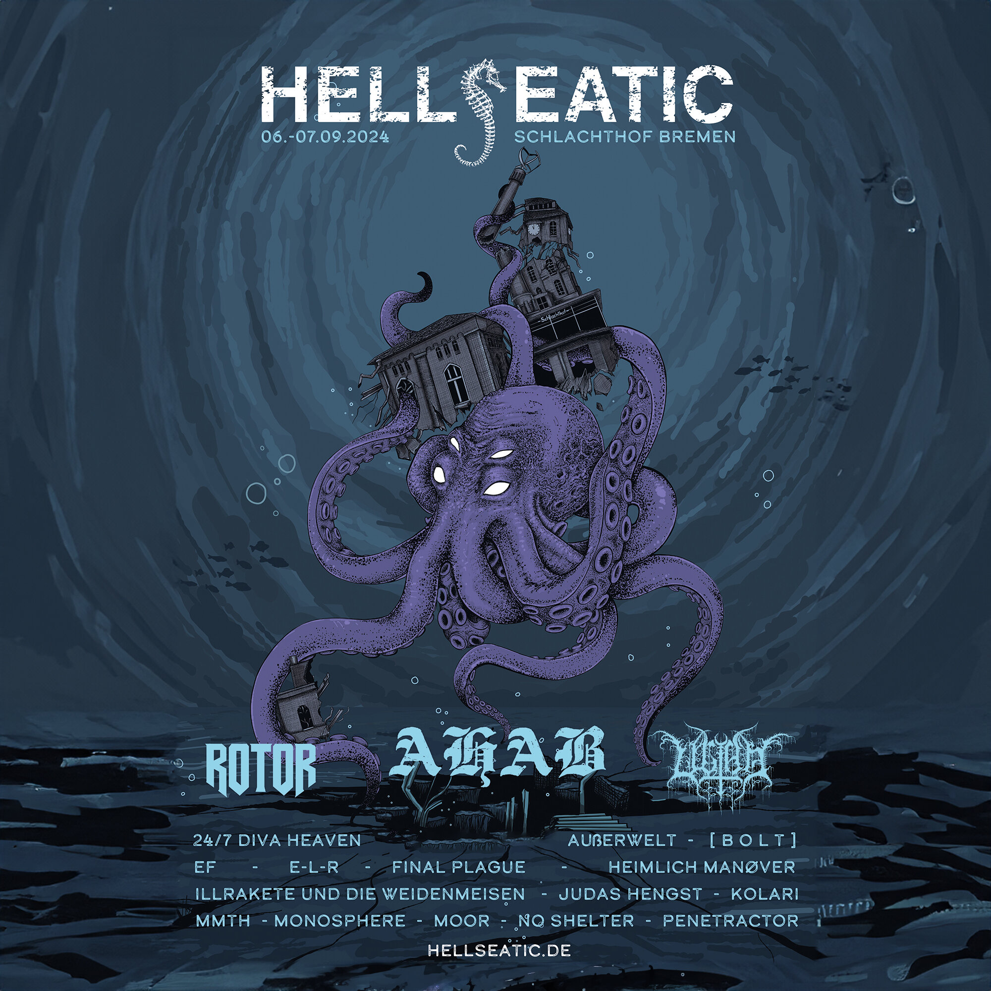 Wir feiern es derbe dieses Jahr Teil des @hellseaticbremen Festivals zu sein. Oh B0i, das wird ein Spa&szlig;! 

#hellseatic #festival #tour #ontour #hardcore #posthardcore #diy