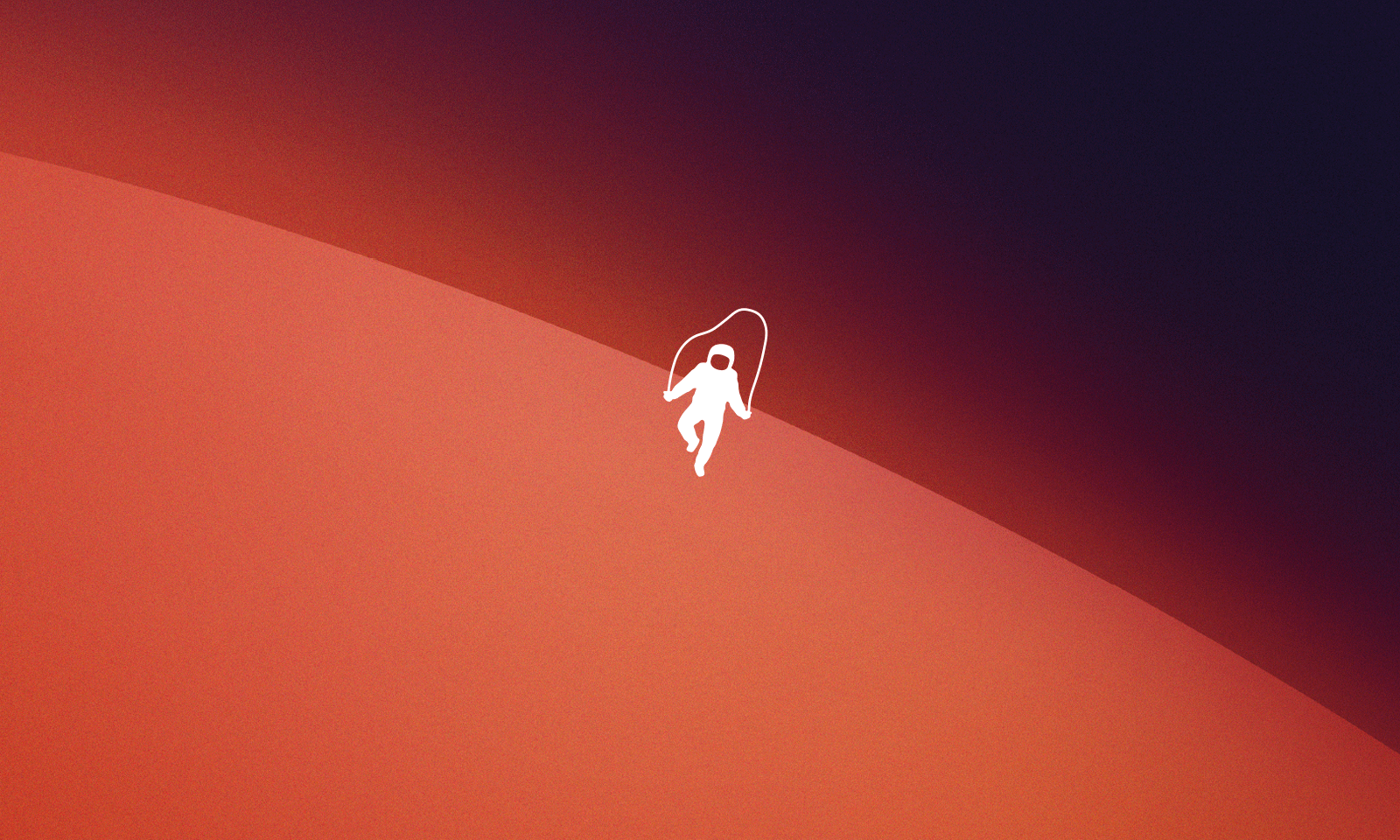 Together with strategic planners from Black Swan Brands, we came up with an idea that in order to make a step on Mars, we have to walk millions of kilometers on Earth. This gained experience allows us to reach the unknown and keep walking beyond. The ambition – a walk on a faraway planet – embodies the visual identity of Mars Walkers' brand as the symbol of an astronaut skipping rope playfully provokes and dares for stellar goals and great adventures.
