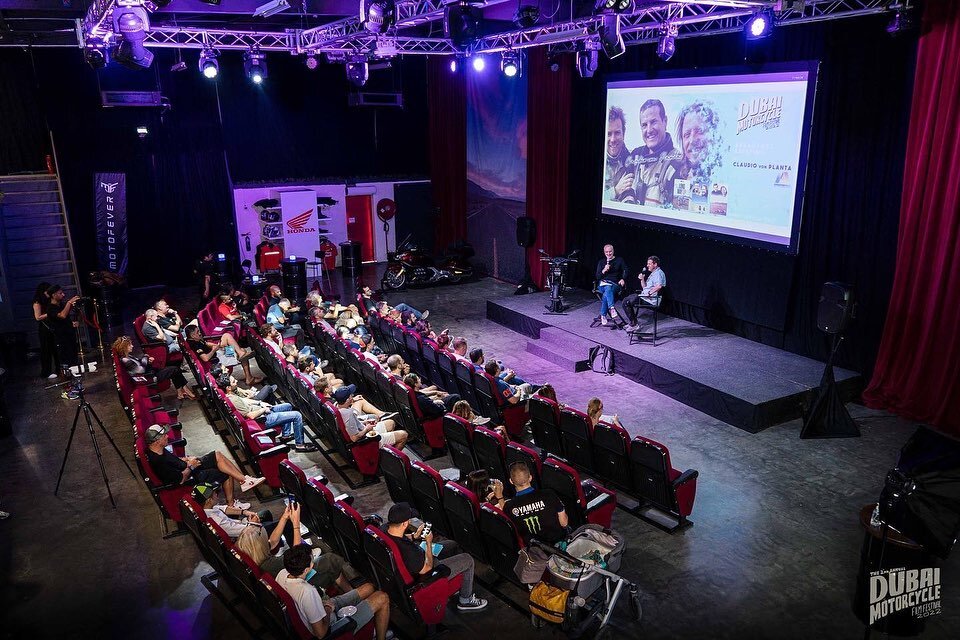 A few pics from the awesome Dubai Motorcycle Film Festival &lsquo;Breakfast Briefing' with Claudio Von Planta, hosted at Warehouse Four this weekend!
&hellip;
@claudio_von_planta 
@dubaimotorcyclefilmfestival 
&hellip;
#breakfast #briefing #talk #dop