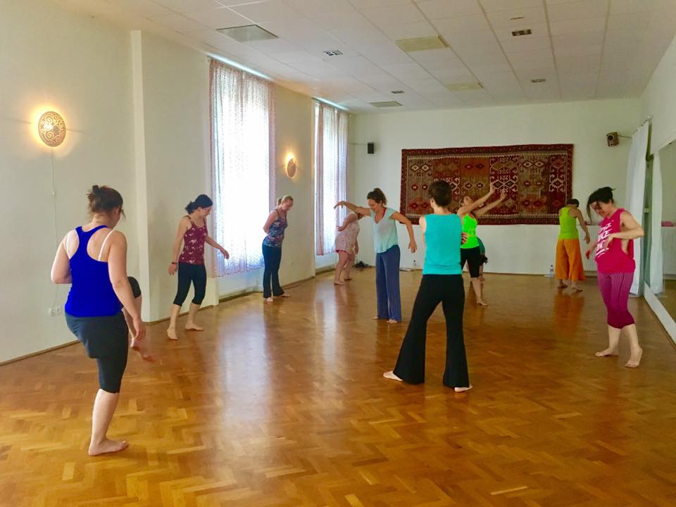 The SHIFT studio is a beautiful space to dance in