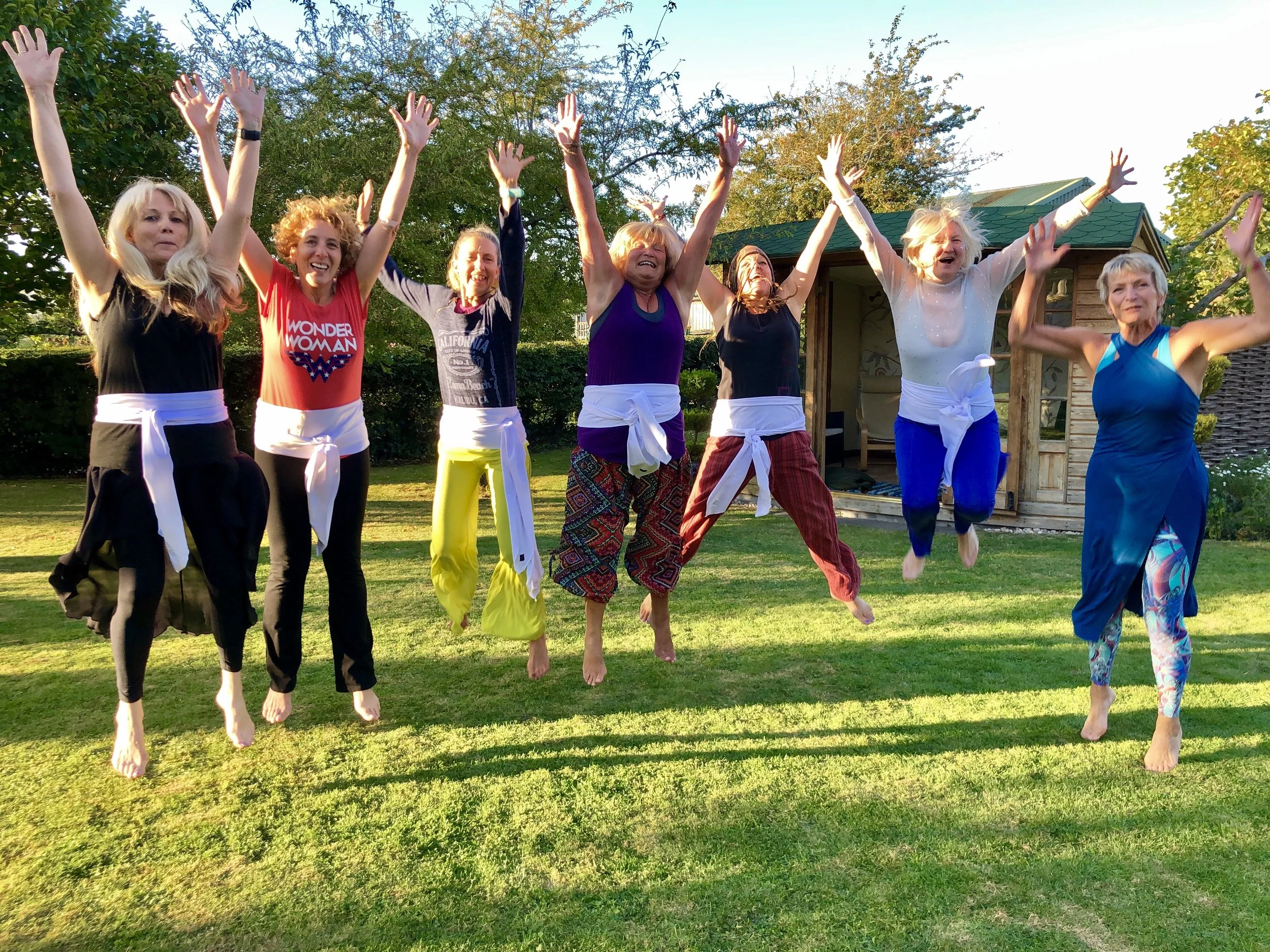 Nia White Belt in England