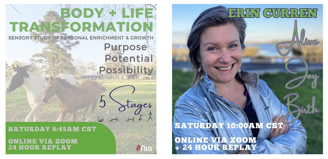 Saturday Morning Body + Life Transformation with Erin