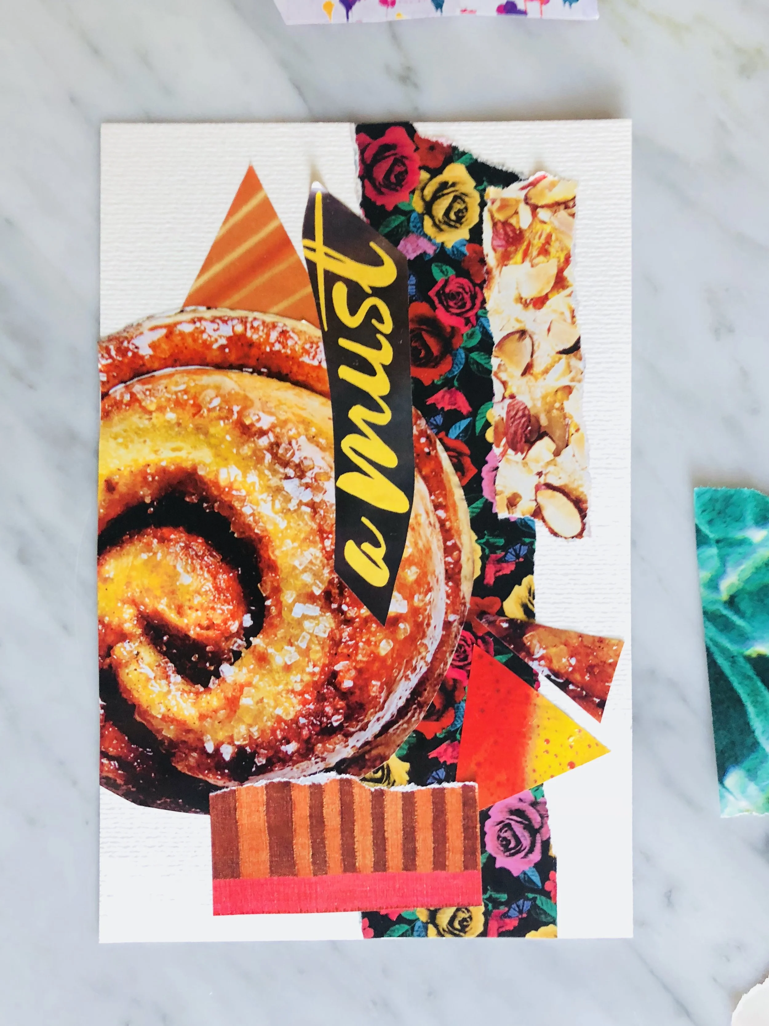 A Must - Nikki Rappaport Collage Art