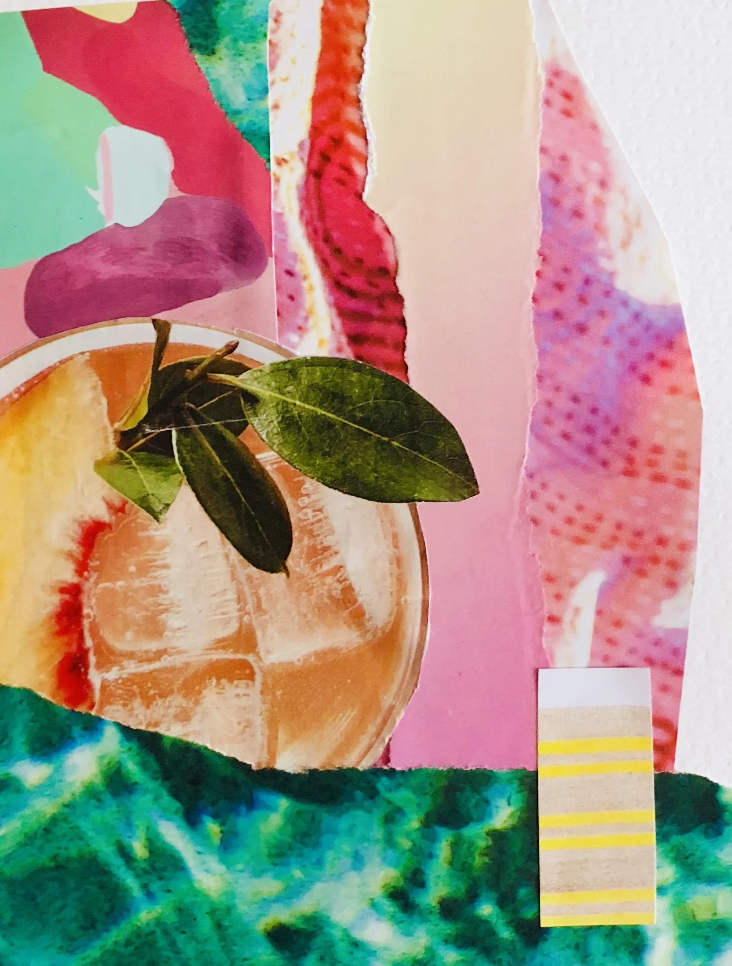 Yup That's It - Nikki Rappaport Collage Art