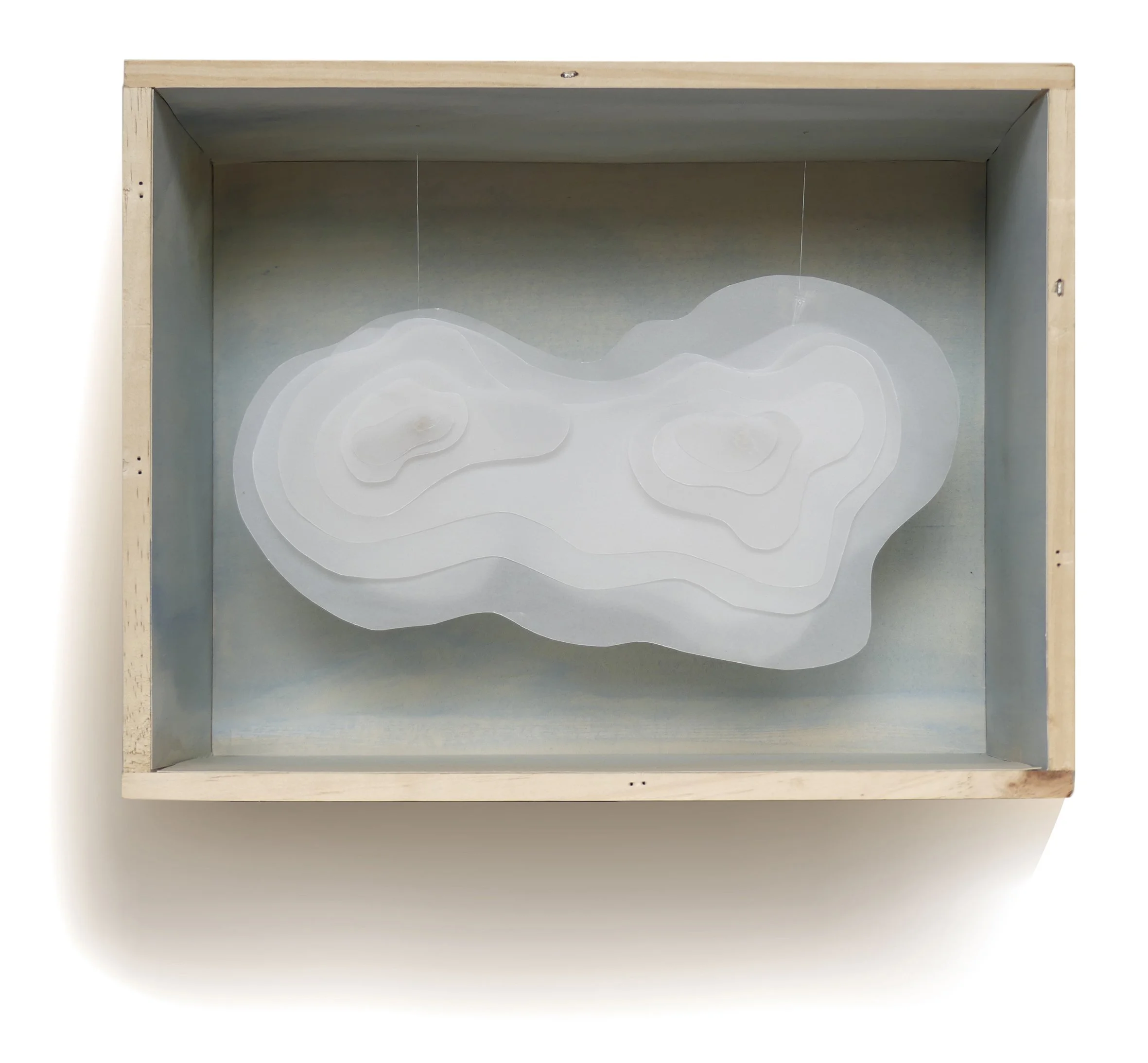 installation nuage et gouache