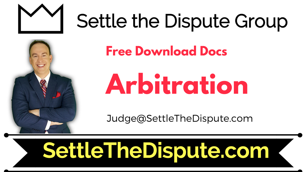 Employment Arbitration Agreements Template