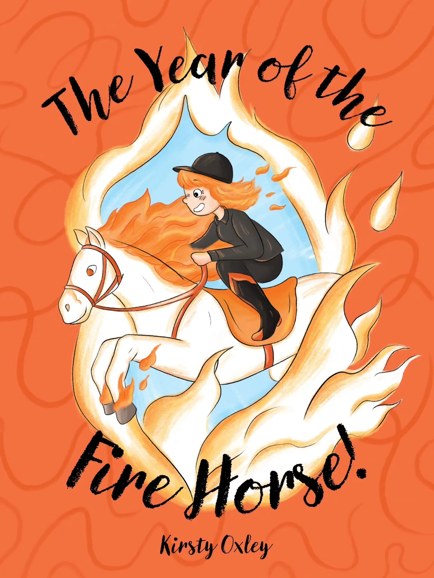 Galloping into the Lunar New Year of the Fire Horse! 🔥
Here's an imagined book cover I created to celebrate!

#lunarnewyear2026 #yearofthefirehorse #illustration #childrensbookillustrator #illustratorsofig