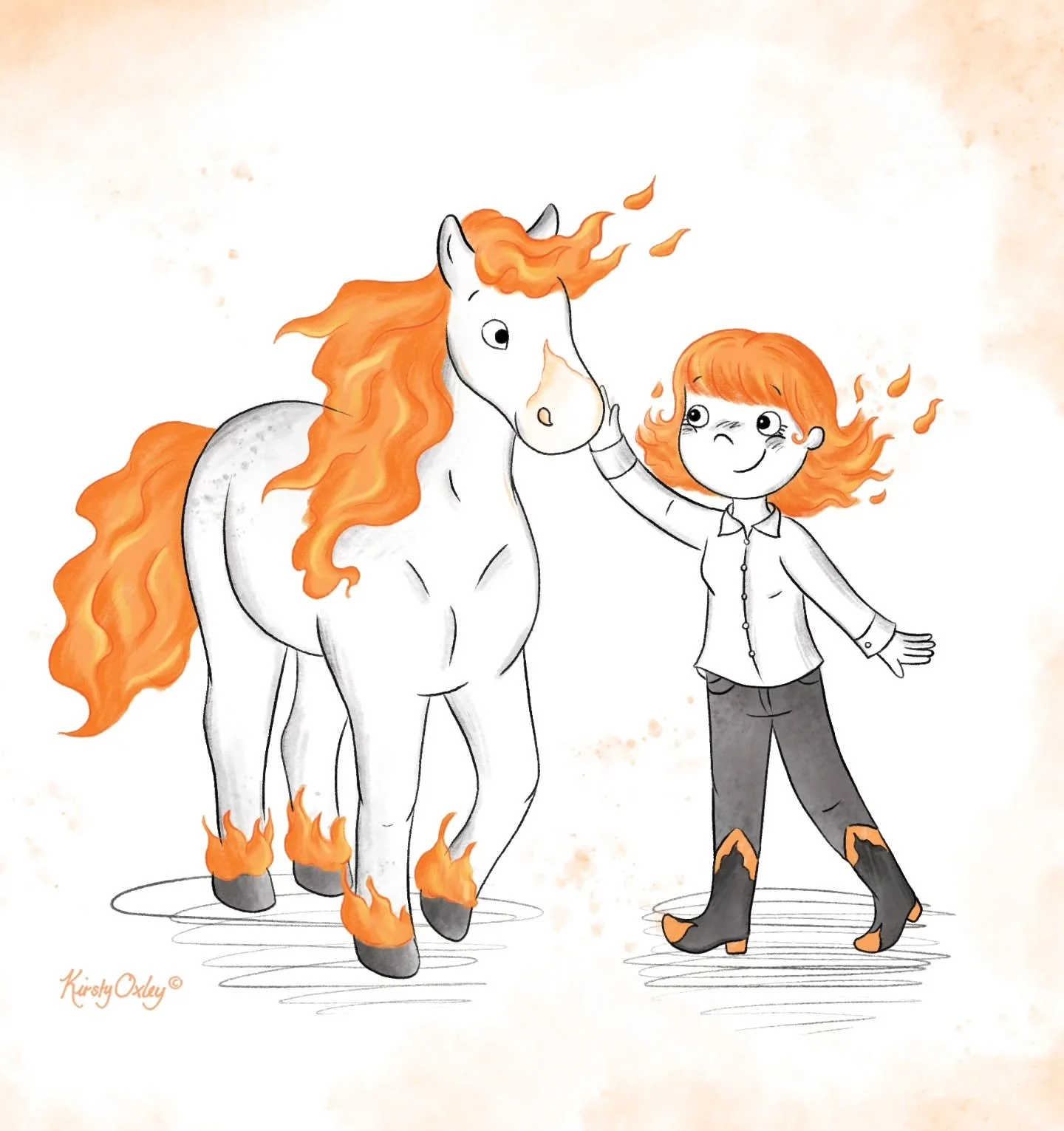 Flicker and Flame 🐴🔥

#digitalillustration #digitalart #childrensbookillustration #kidlitart #illustratorsofig