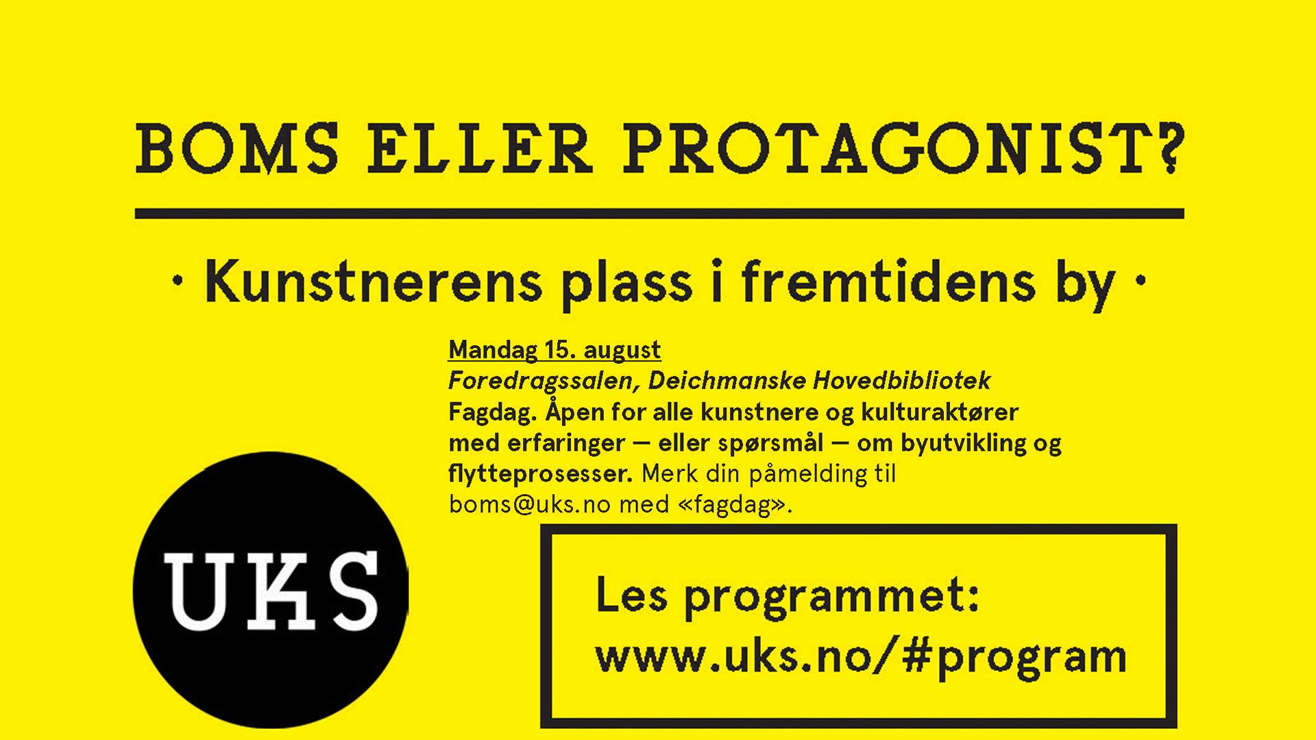 BOMS ELLER PROTAGONIST? #1