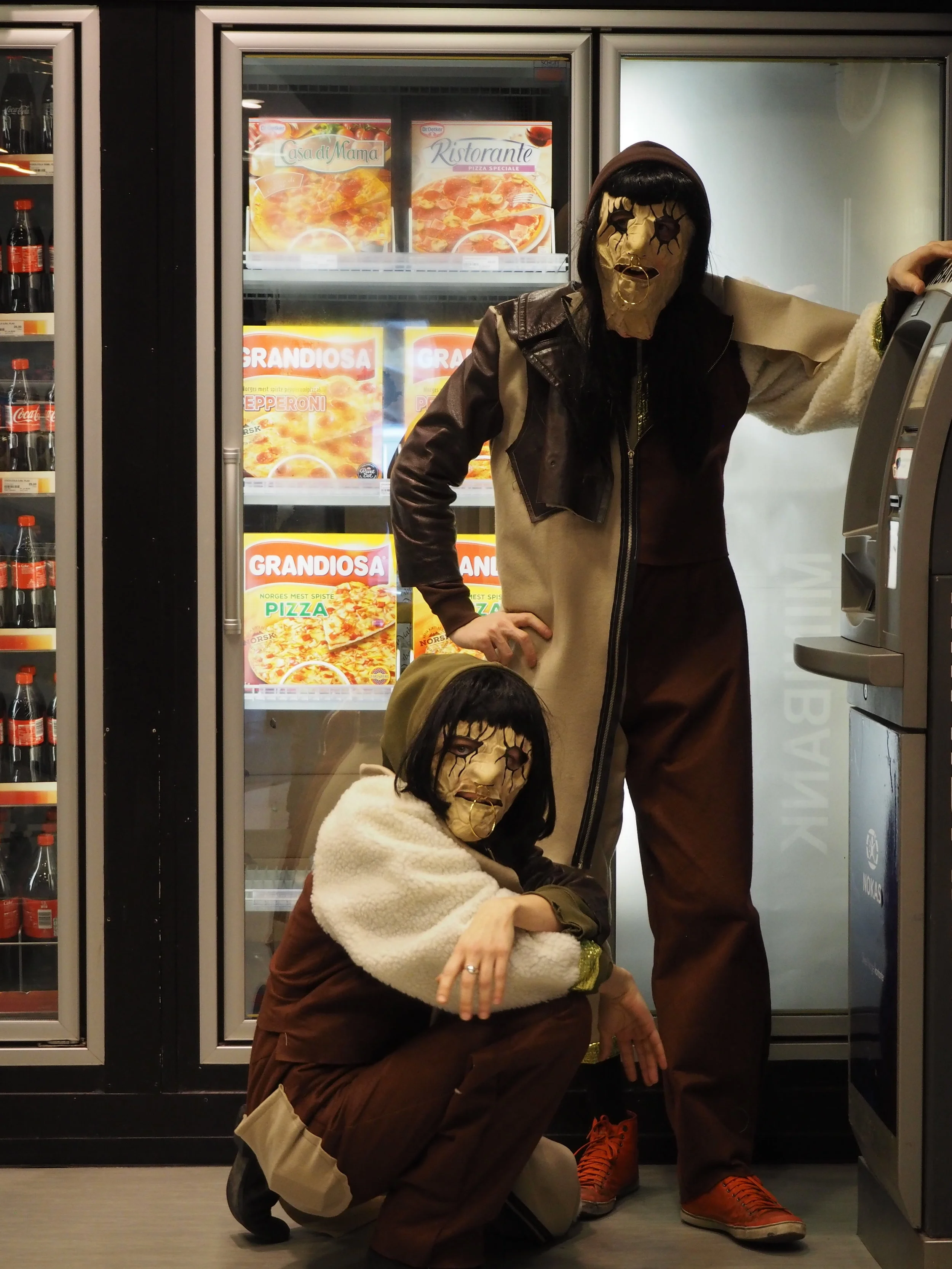 Married Artist Couple Duo at 7-11.JPG