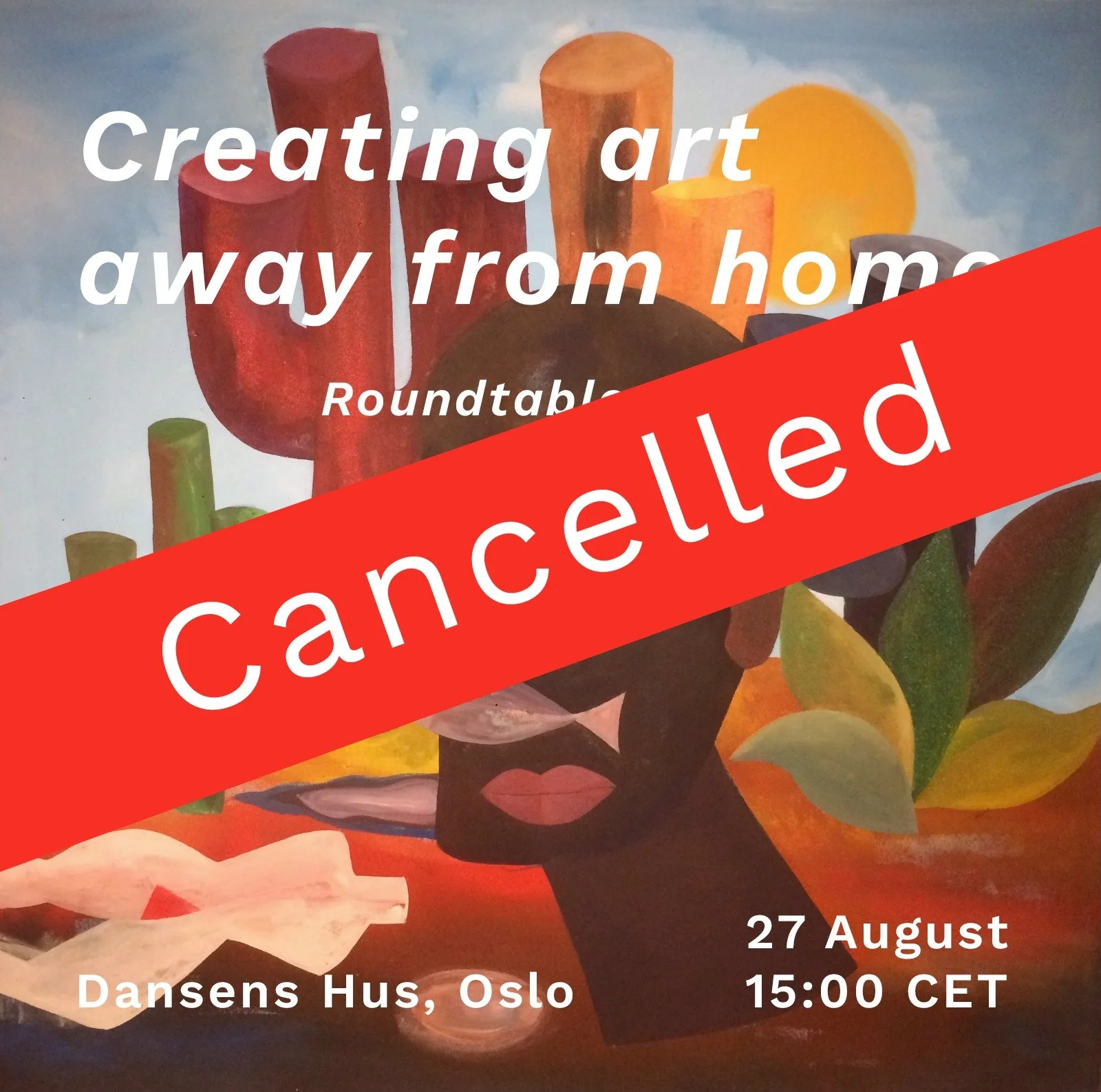 Creating art away from home - Roundtable conversation