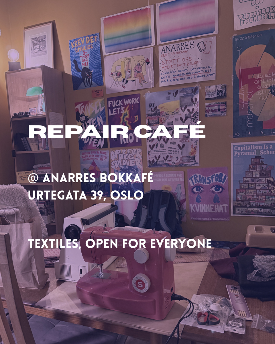 Repair Café — by There Will Be Tomorrows at Anarres