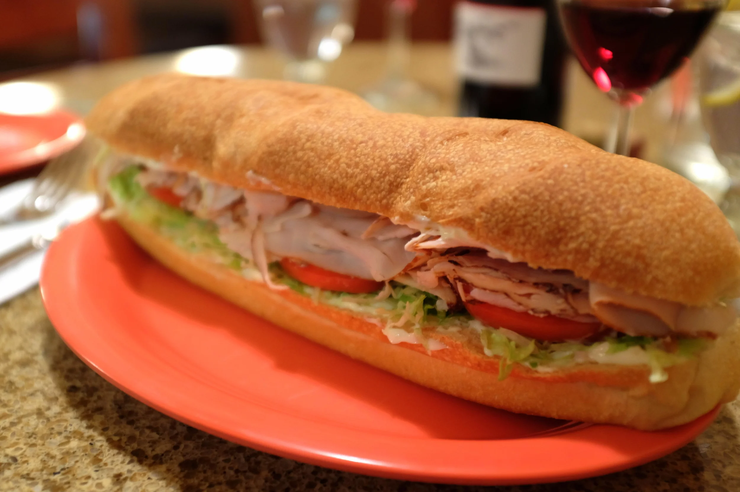 Turkey & Cheese Sub