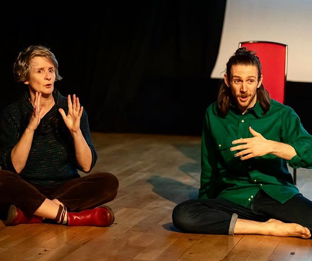 &quot;Phrases&quot; by  Lewys Jaq Bannon Holt was performed, accompanied by BSL interpreter Sue MacLaine! A first for OOPS Festival &amp; the Swallowsfeet Collective. We strive to make our festival as accessible as possible and this was a really wond