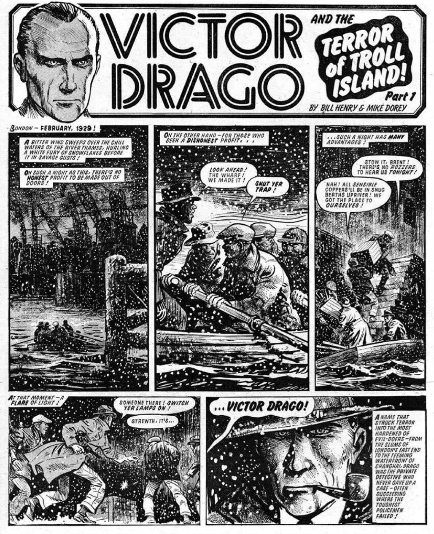 "Victor Drago and the Terror of Troll Island'