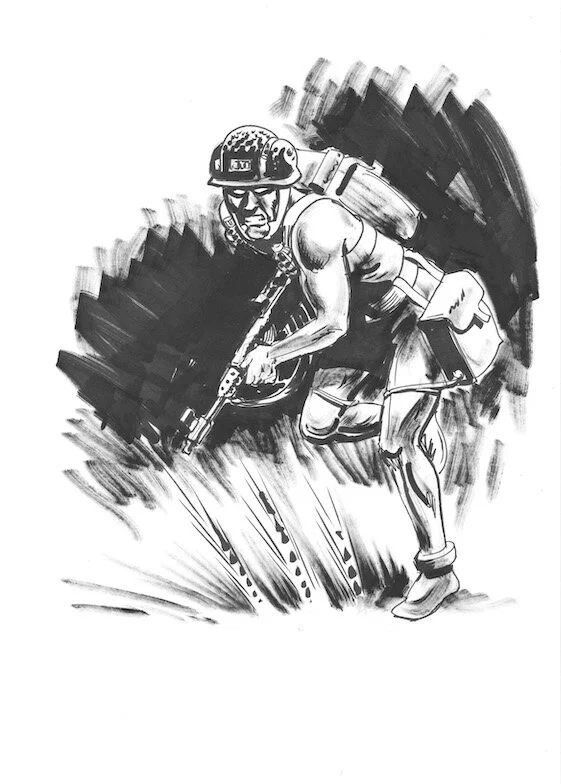 Rogue Trooper into Battle